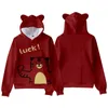 Men039s Hoodies Sweatshirts Lämpliga 3D -tryck Tiger Hoodie Boys Girls Animal Tops Fashion Autumn Hip Hop Cat Ears Kids Hooded6085948
