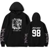 Nieuwe print Juice Wrld Hoodies Men Dames Sweatshirts Hap Hip Hop Fashion Casual hoodie Juice Wrld Boys Girls Witte pullovers G220429