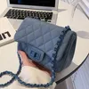 المرأة الفاخرة الماس الحبوب أكياس صغيرة رفرف القابض سلسلة crossbody حقيبة ماركة مصمم بو الجلود الأرجواني حقائب الكتف