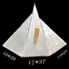 100pcs/مجموعة المثلث البلاستيكي حقيبة معجنات معجن