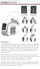Hydro Oxygen Microdermabrasion w/ Plasma, EMS RF Facial Machine - 6 I 1 High -Pressure Spray for Salon Spa Use