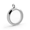 stainless steel necklace Pendant Honk black box round lucency Can open Cinnabar pendant souvenir jewelry