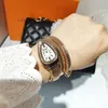 Women New Women Luxury Brand Watch Snake Quartz Ladies Gold Watch Writwatch Wristwatch Female Fashion Watches