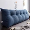 Kussen/decoratief kussens bank sofa hoofdeinde driehoek kussen lezen grote bolster rugleuning positionering ondersteuning wig bed ligbed voor home pillo