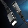 Kable rozszerzenia USB C Mężczyzna do żeńskiego typu C USB3.2 Gen2 w pełni funkcjonalny przewód przedłużaczy dla MacBooka Pro Samsung S20 Xiaomi 11