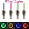 DHL Ship, Firefly Spoke LED Valve de roue Stem Cap Tire Motion Neon Light Lampe pour vélo vélo voiture moto FY4324