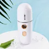 Mini Face Steamer USB Rechargeable Humidifier Nano Nebulizer Portable Cold Spray Moisturizing Beauty Instruments Skin Care Tool 220507
