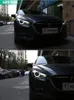 Все светодиодные фары для Mazda 3 Axela, светодиодные фары 20 14-20 18 DRL, передние фары дальнего света Mazda-3, подтяжка лица