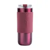 New!!! Portable Thermos Mug Water Bottle Portable Large-Capacity Coffee Cup with Straw Insulation Cups C0413