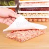 Kök Frukt Kylskåp Förvaring Box Tårta Vegetabiliska Plast Förvaring Boxar Skrivbord Smycken Sundries Tidy Dammsäker Case BH6332 ​​WLY