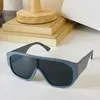 Shield Black Big Frame Square Sun Glasses Модные бренды ветроизоталенные дизайнер летние оттенки 4692 Женщины мужчина Goggles Cool Beartets металлические буквы логотип