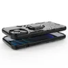 Coques de téléphone porte-anneau panthère noire pour iPhone 13 12 Mini 11 Pro X XR Xs Max 6 6S 7 8 Plus pour Samsung S22 S21 S20 Ultra + S10e S10 S9 S8 S7 edge Note 20 10 9 Clip de ceinture