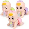 Mini Baby Crawn Toys Cute Toddle Puzzle Electric Music Girls Boys Gids Learn Early Education 0 12 Months 220715