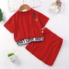 LZH Summer Teens Girls Clothes Cotton Top Pants 2st Kids Casual Sport Suit Children's Clothing For Girls Set 6 8 10 Year 220509