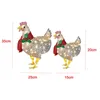 Christmas Decorations Decoration Chicken Scarf Lighting For Yard Outdoor Garden Courtyard DecorationChristmas