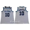 Villanova Wildcats 농구 10 Donte Divincenzo College Jerseys 저렴한 스포츠 팀 해군 블루 화이트 조끼 셔츠