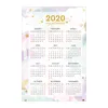 المفترات من Pinkenon Pink Cute Monthly Planner إدراج A5 A6 A7 دفتر الملاحظة أوراق الحشو 2022 جدول أعمال القرطاسية