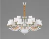 Pendant Lamps European Style Chandelier Luxury Crystal Lamp Bedroom Net Red HeadlightPendant