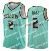 New Charlotte's Hornets's 20 Gordon Hayward Basketball Jerseys 4 Devonte 2 LaMelo Ball Jersey verde blanco NCAA 2021 Mens Youth Kid Edition City