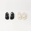 Summer Kids Sandals Fashion Breathable Shoes Boys Girls Letter Printed Solid Color 2 Styles Slippers EUR26-35