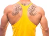 Niestandardowe kulturystyka zbiornik top z bawełny bawełniana koszula bez rękawów mężczyźni kamizelka fitness kamizelka y back singlet sportowy trening tanktop