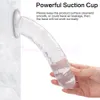 Dildo Penis Soft Jelly Erotik Strap-on für Anal Butt Plug Realistische Starke Saugnapf Masturbator sexy Spielzeug Spielzeug Erwachsene