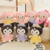 2022 Stuffed Animals Seven types Wholesale Cartoon plush toys Lovely kuromi 30cm and 40cm dolls