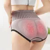 Women Underwear Panties Stretch Full Coverage Lace High Waist tummy Tuck Hip Lift Cotton Bottom Crotch for Lady Briefs