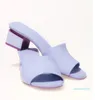 Sandálias de salto alto de couro de bezerro patenteadas de qualidade original 10A com caixa de chinelos de grife de luxo moda única cores claras chinelo de verão222