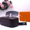 new fashion sunglasses for men black brown clear lenses sports rimless buffalo horn glasses women gold wood sunglasses with box 72