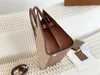 Designer Handtaschen hochwertige Einkaufstasche Frauen Luxurys Taschen 2021 Crossbody Handtasche PVC Echtes Leder Schultergurt große Kapazität Sonnenschein