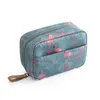 Mini-Flamingo, einfarbig, zur Aufbewahrung von Reise-Toilettenartikeln, Kaktus, Schönheit, Make-up, Kosmetiktasche, Organizer, Sonderangebot 220701