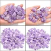 Charms Natural Crystal Stone Amethyst Irregar Shape Pendants For Necklace Earrings Jewelry Making Drop Delivery 2021 Hitta DHSeller2010 DHVDN