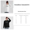 2022 Yeni erkek Hoodies Rahat Baskı Harfleri Uzun Kollu Eğilim İlkbahar ve Sonbahar Çift Giymek Kapşonlu Yuvarlak Boyun Kazak Pamuk Yüksek Kaliteli Spor Giymek