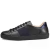 S män kvinnor sneakers casual skor orm chaussures läder sneaker bi broderi ränder sko gå sporttränare tiger xx-0047 27cq