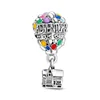 Nowy Popularny 925 Sterling Silver Srebrny Balon Wisiorek DIY Pandora Mody Akcesoria dla Europejskiej Charm Bransoletka Damska