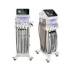 Ansiktslyftning Hydro Oxygen Microdermabrasion Equipment Skin rynkor Borttagning RF Vätvatten Vatten Peeling Oxygen Jet Beauty Care Machine