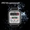2022 جديدة من Bluetooth إجابة استدعاء ذكية ساعة الاتصال الكامل الاتصال الاتصال بالتعقب اللياقة البدنية IP67 Waterproof Smartwatch Men Women L21