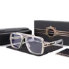 2022 Vintage Sunglasses square Women's Sun glasses Fashion Designer Shades Luxury Golden Frame Sunglasses UV400 Gradient LXN-EVO DITA