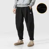 2022 pantaloni di cotone di lino uomini uomini inverno inverno pantaloni caldi marca di pantaloni sudati maschio harajuku pantaloni da jogger hip hop hop hop l220706