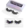 Butterfly Fluffy Faux Coiffes Faux 3D Vishons de vison Soft Forfy Wispy Eye Lash Extension MakeUp9888981