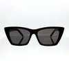 Mica sunglasses popular designer fashion retro Cat eye shape frame Summer Leisure wild style Protection come with