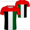 T-shirt des Émirats arabes unis, sur mesure, avec nom et numéro, drapeau de la nation, Ae Islam, texte de pays arabe, vêtements Po, 220702
