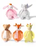 3028cm konijnenpop zacht pluche speelgoed lang oren konijns softele speelgoed voor kinderen schattige pluche knuffels slapend speelgoed bruiloft oranment 220815