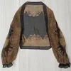 Damesbreien T Tees Lace Bolero Ladies Cape Sun Bescherming haalt zijn schouders op voor vrouwen feestjurk jas met lange mouwen rijvouwen sjaals en wraps