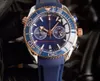 Topselling Super Multi Styles Stofleather Straps Men Wristwatches Wszechstronny kwarc VK Chronograph 45 mm ceramiczny auto data wszystkie roboty najwyższej jakości zegarki