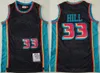 Custom Men Vintage Basketball Mitchell Ness Grant Hill Jersey 33 Isiah Thomas 11 Dennis Rodman 10 Chauncey Billups 1 Ben Wallace 30 Richard Hamilton 32 Retro Big Team