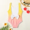 Baby Girl cute Swimsuit Bikinis Set Home Textile Fashion Letter Print little girl Swimwear Summer Swimming Suit