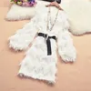 Women's Feather Dress With Bow Belt Tassel Long Sleeve High Waist Solid Bodycon Lady Mini Dresses Woman Vestido Female 2022