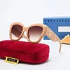 Projektantka okularów przeciwsłonecznych o modzie na zewnątrz dla kobiet mężczyzn 7 kolorów opcjonalna dobra jakość